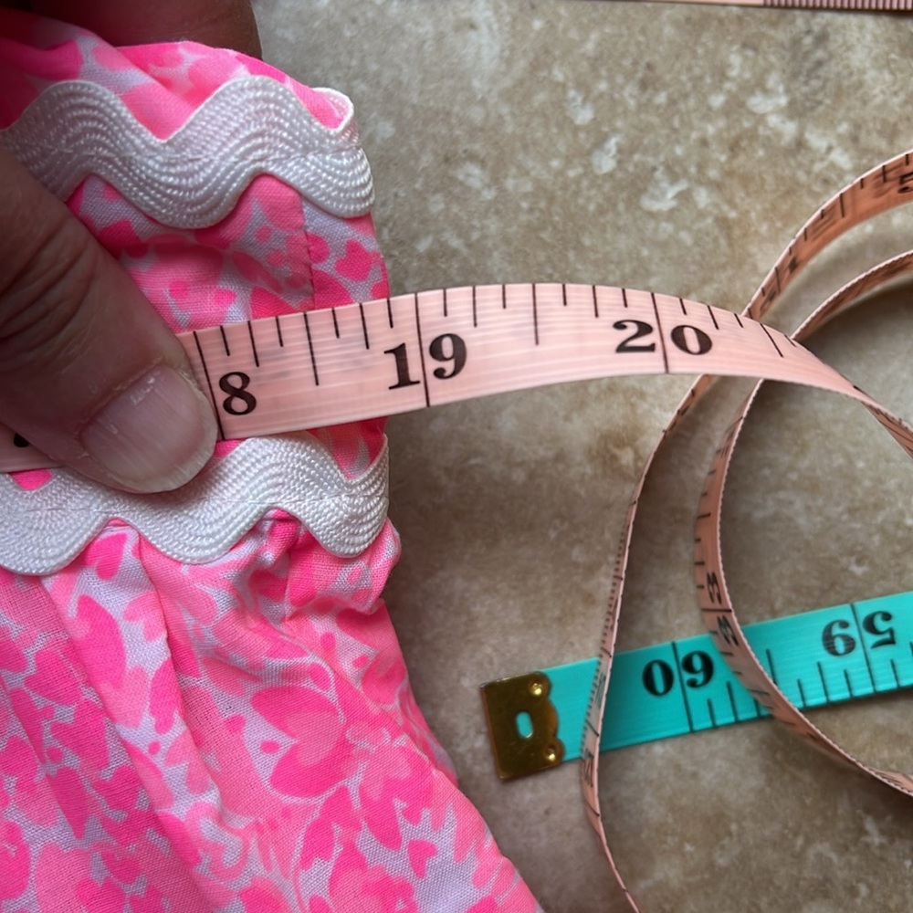 Lilly Pulitzer Pink Floral Tiered Sundress - Picture 13 of 15